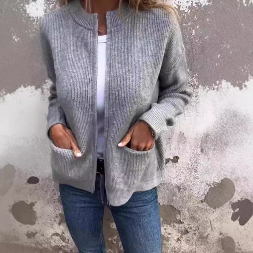 ERA - Cardigan zippé en coton